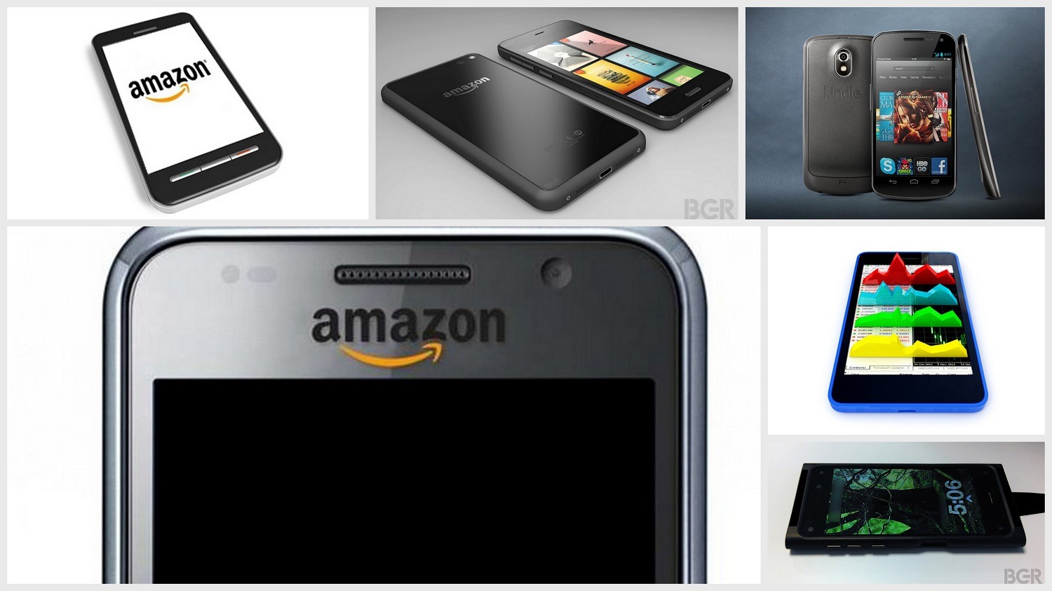 Upcoming Smartphones Amazon 3D Smartphone Design Concepts