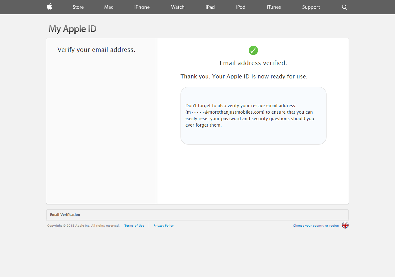 Apple ID Verified Apple Maps Connect