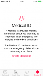 Create Emergency Medical ID on iPhone Health App