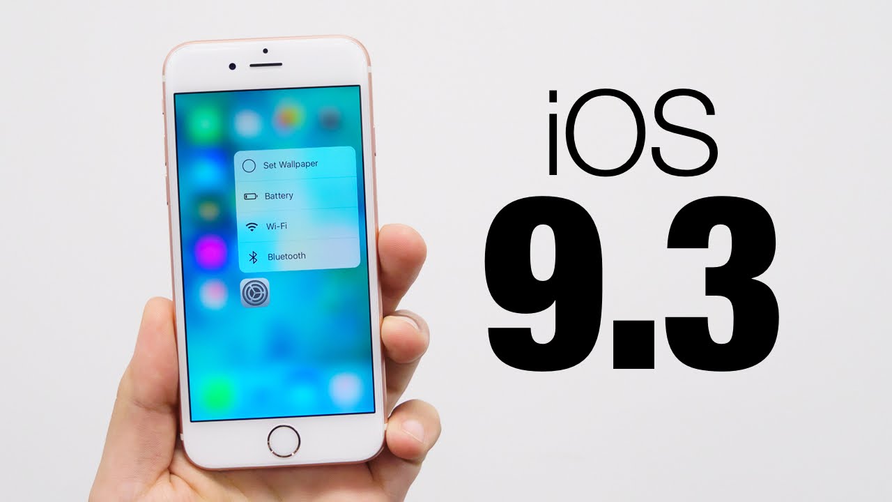Activation problems after installing Apple iOS 9.3